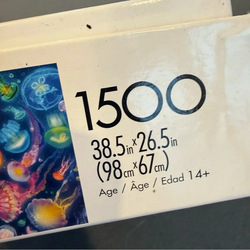 BUFFALO 1500pc colorful jellyfish puzzle